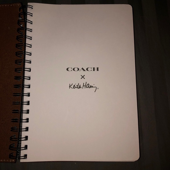 Keith Haring  Coach x Keith Haring Heart Sketchbook Journal Notebook NEW